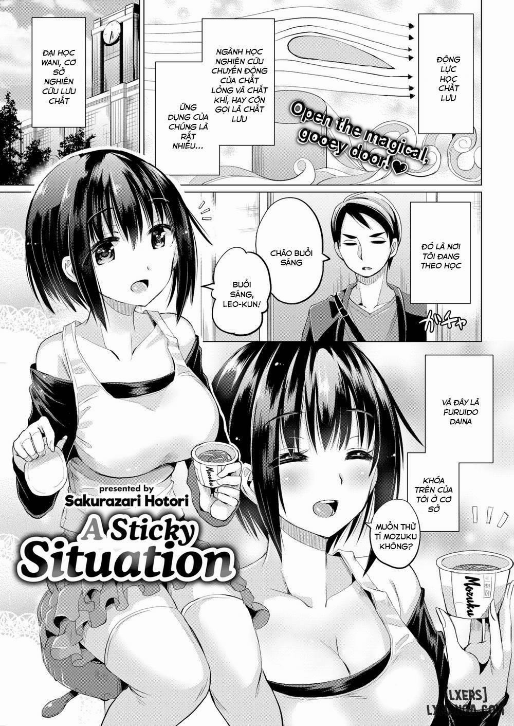 manhwax10.com - Truyện Manhwa A Sticky Situation Chương Oneshot Trang 1