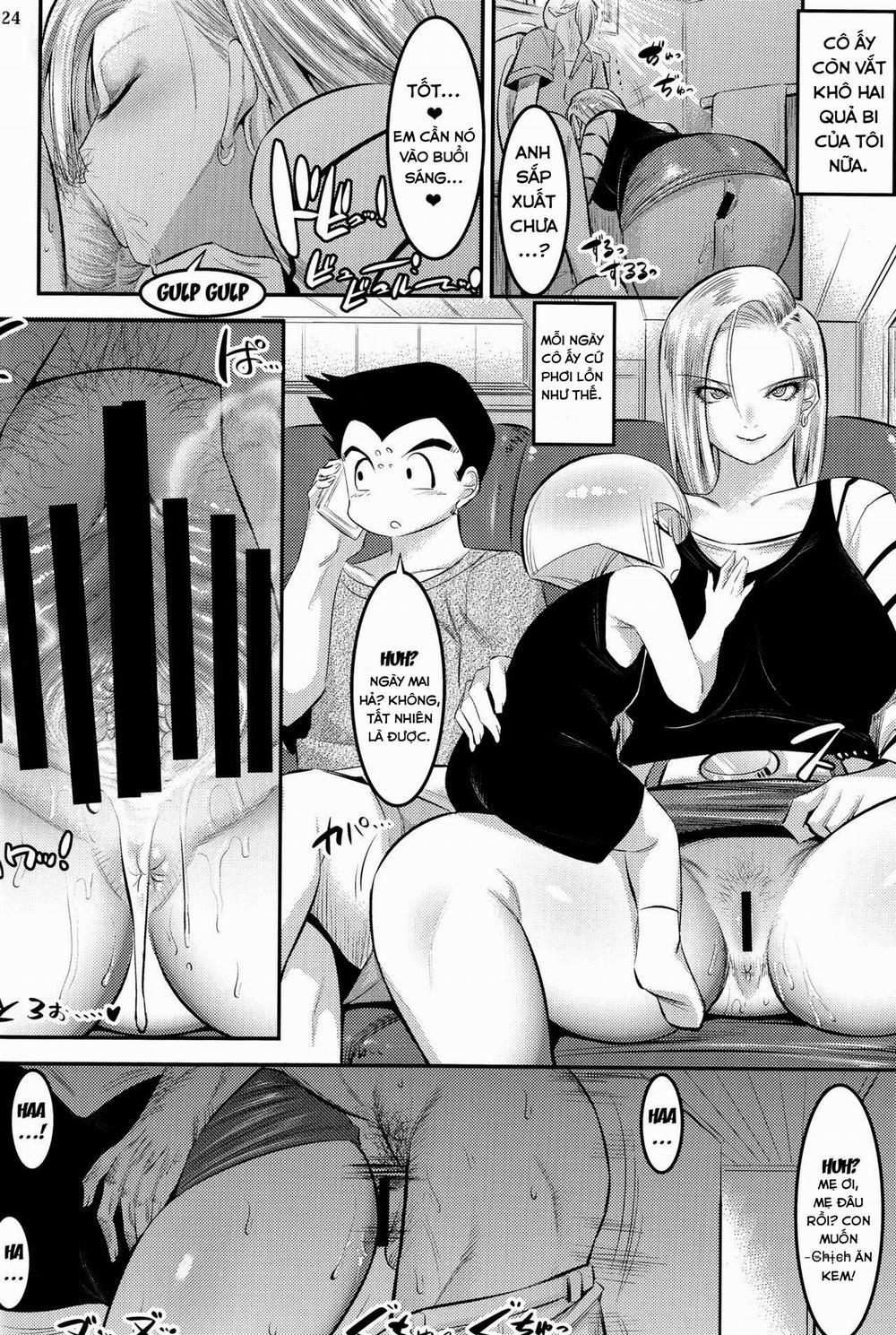 manhwax10.com - Truyện Manhwa A Story About How Android 18 Squeezes Me Dry Everyday (Dragon Ball Z) Chương Oneshot Trang 23