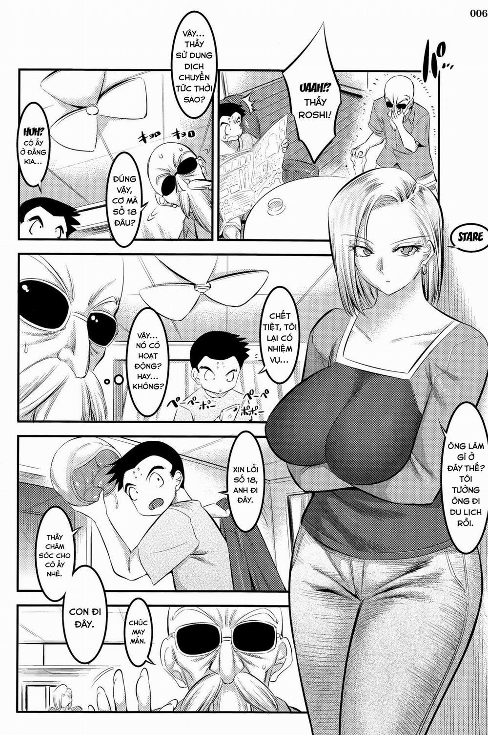 manhwax10.com - Truyện Manhwa A Story About How Android 18 Squeezes Me Dry Everyday (Dragon Ball Z) Chương Oneshot Trang 5