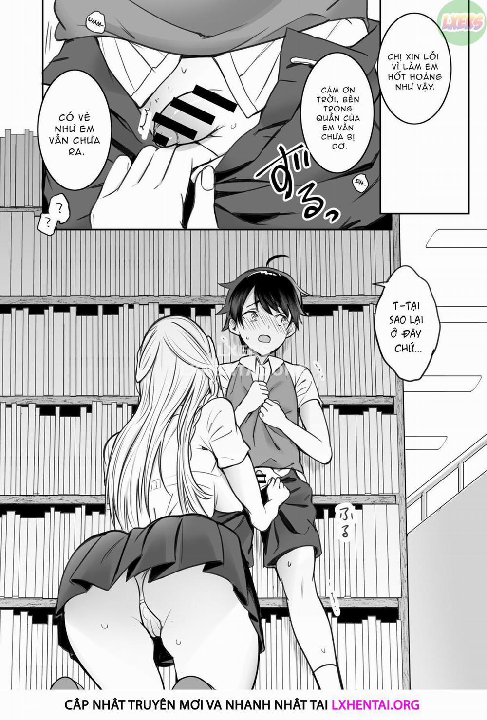 manhwax10.com - Truyện Manhwa A Story About the Lewd Things the Onee-San I Met at the Library Does to Me Chương Oneshot Trang 8