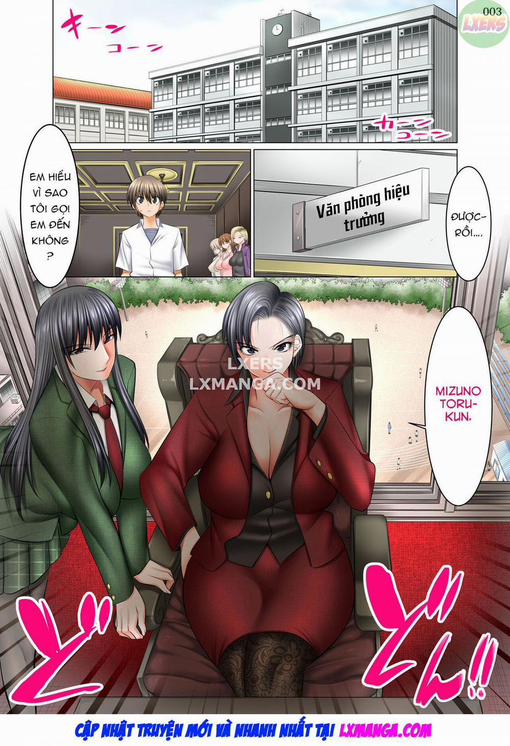 manhwax10.com - Truyện Manhwa A World Where All Men But Me Are Impotent Chương 4 0 The School President 0 Student Council Member Mother 0 Daughter Edition Trang 6