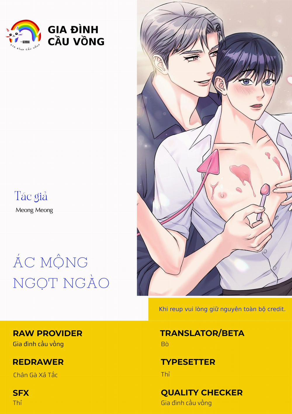 manhwax10.com - Truyện Manhwa ÁC MỘNG NGỌT NGÀO Chương 1 0 Trang 1