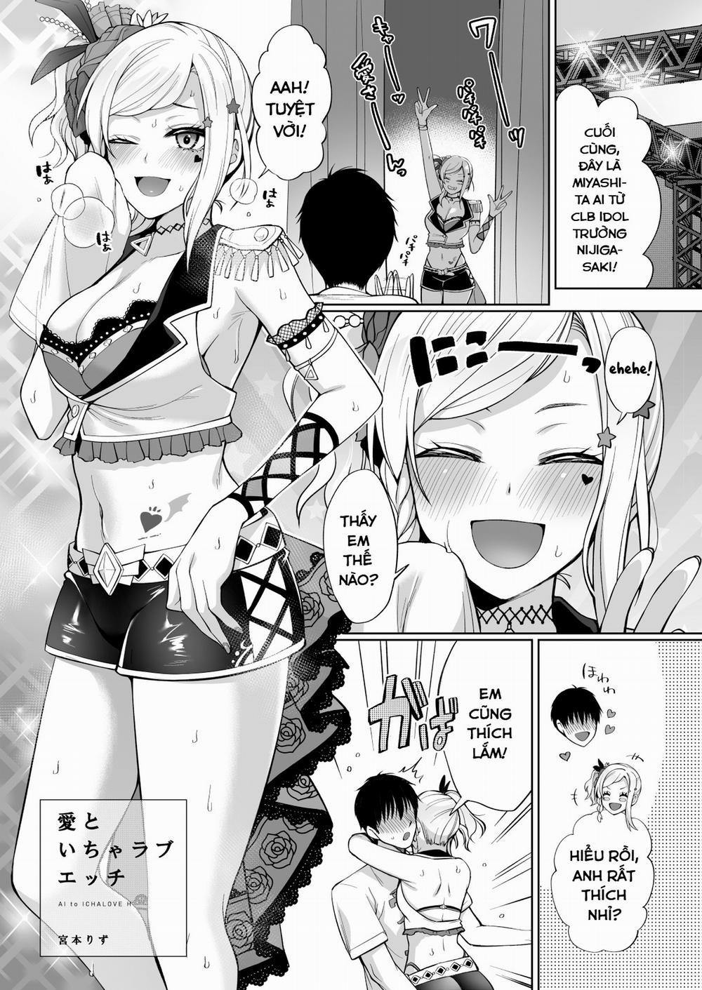 manhwax10.com - Truyện Manhwa Ai to Icha Love Ecchi (Love Live! Nijigasaki High School Idol Club) Chương Oneshot Trang 4