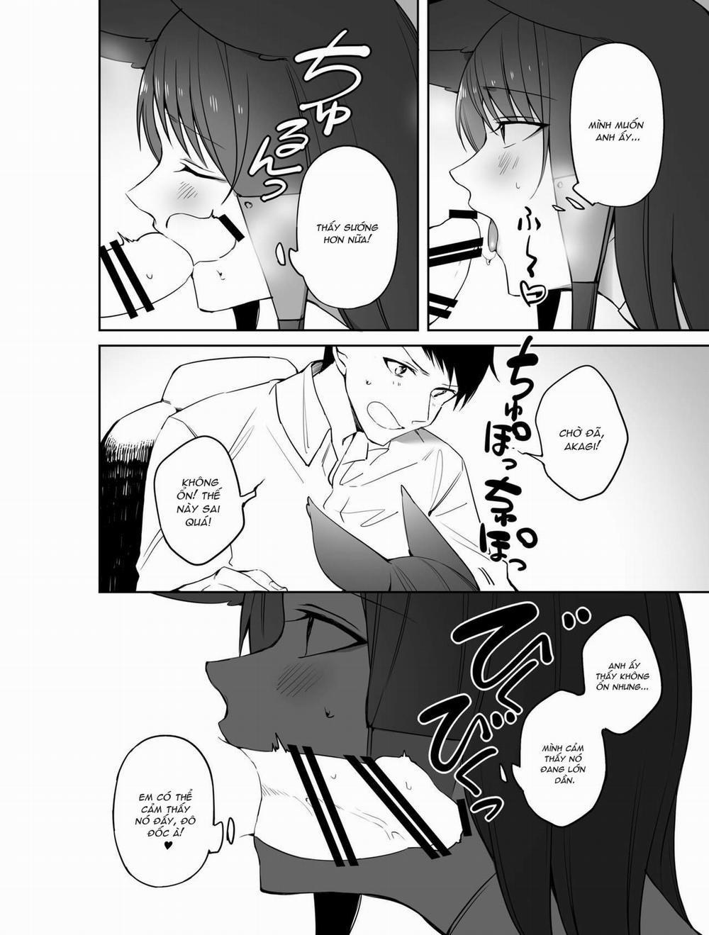 manhwax10.com - Truyện Manhwa Akagi ni Ochinpo Shaburaseru Hon ( Azur Lane ) Chương Oneshot Trang 14