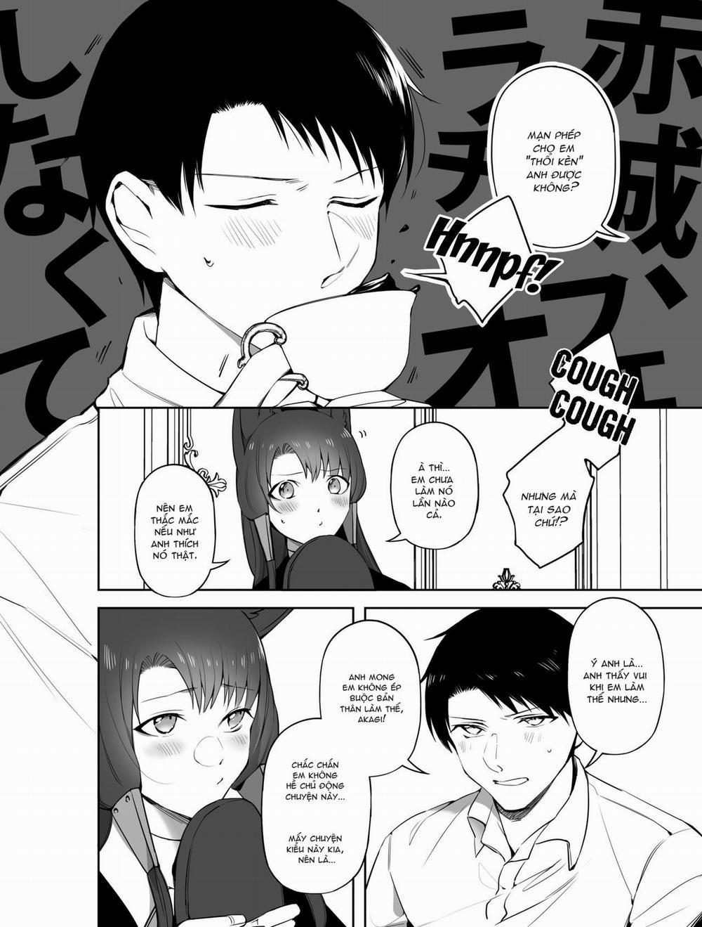 manhwax10.com - Truyện Manhwa Akagi ni Ochinpo Shaburaseru Hon ( Azur Lane ) Chương Oneshot Trang 8