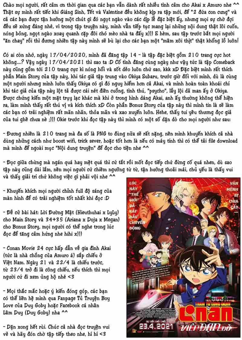 manhwax10.com - Truyện Manhwa Akai X Amuro – Detective Conan Doujinshi Chương 14 Trang 31