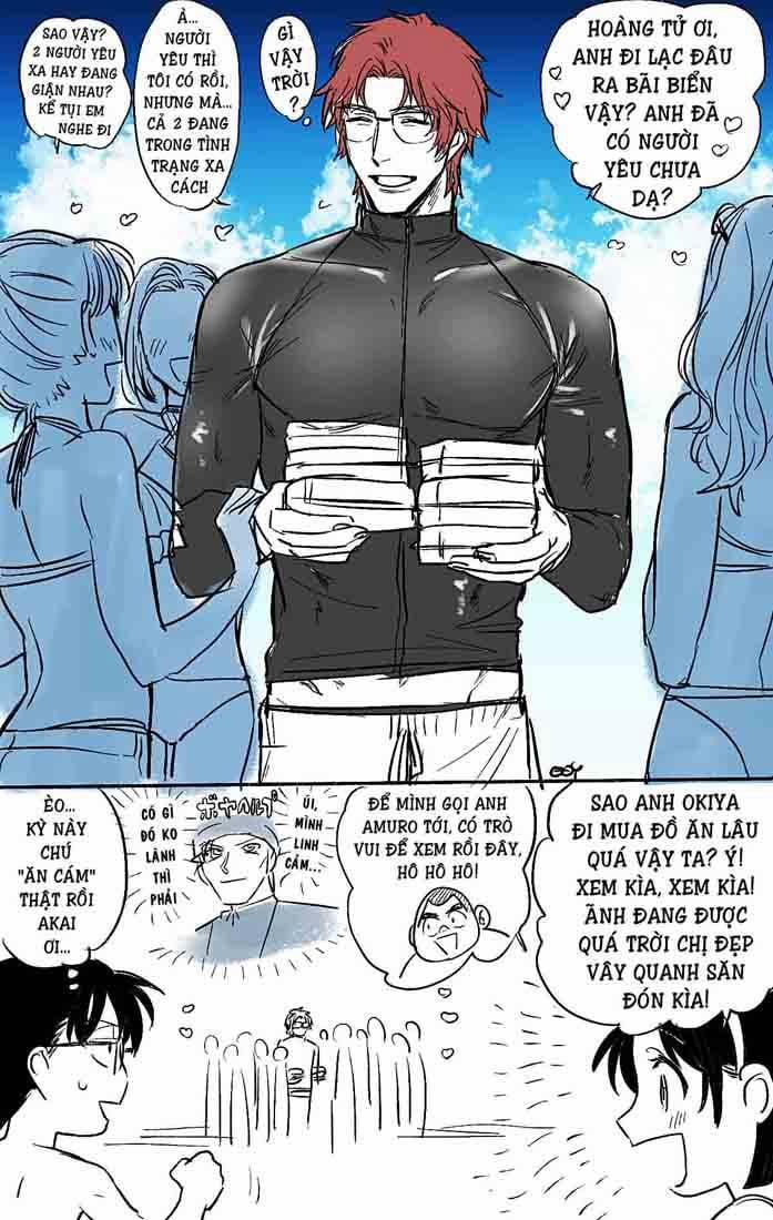 Akai X Amuro - Detective Conan Doujinshi Chương 16 Trang 47