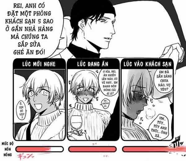 manhwax10.com - Truyện Manhwa Akai X Amuro – Detective Conan Doujinshi Chương 17 Trang 128