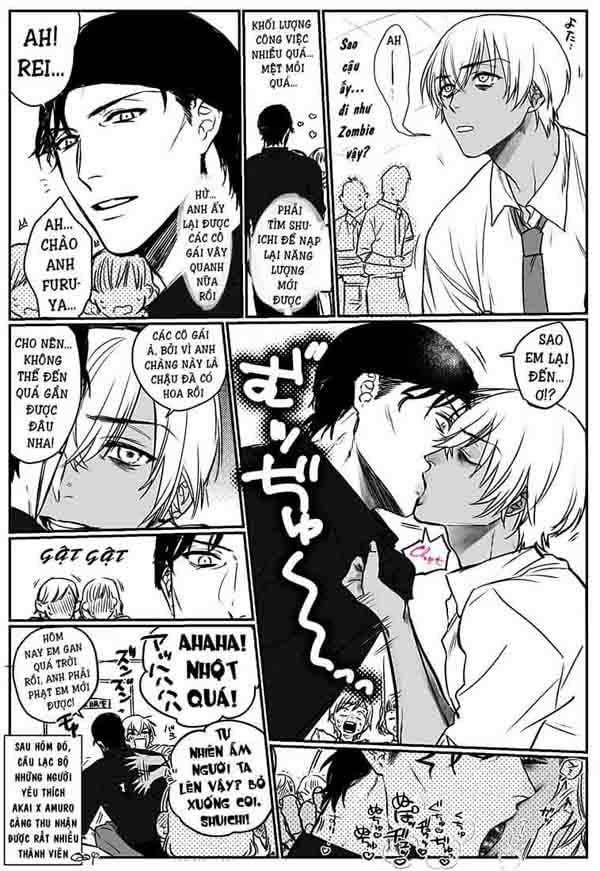 manhwax10.com - Truyện Manhwa Akai X Amuro – Detective Conan Doujinshi Chương 17 Trang 98