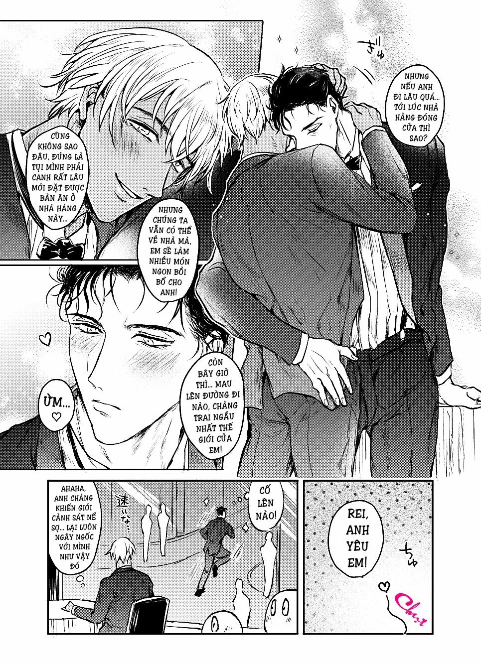 manhwax10.com - Truyện Manhwa Akai X Amuro – Detective Conan Doujinshi Chương 18 Trang 48