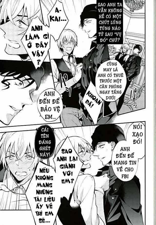 manhwax10.com - Truyện Manhwa Akai X Amuro – Detective Conan Doujinshi Chương 6 Trang 8