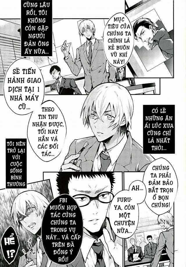 manhwax10.com - Truyện Manhwa Akai X Amuro – Detective Conan Doujinshi Chương 7 Trang 2