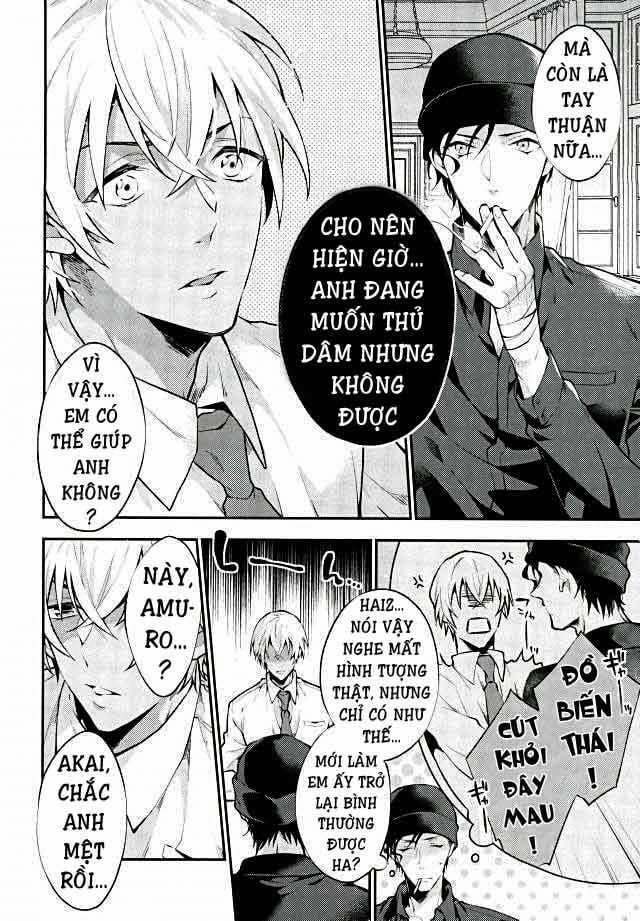 manhwax10.com - Truyện Manhwa Akai X Amuro – Detective Conan Doujinshi Chương 7 Trang 9