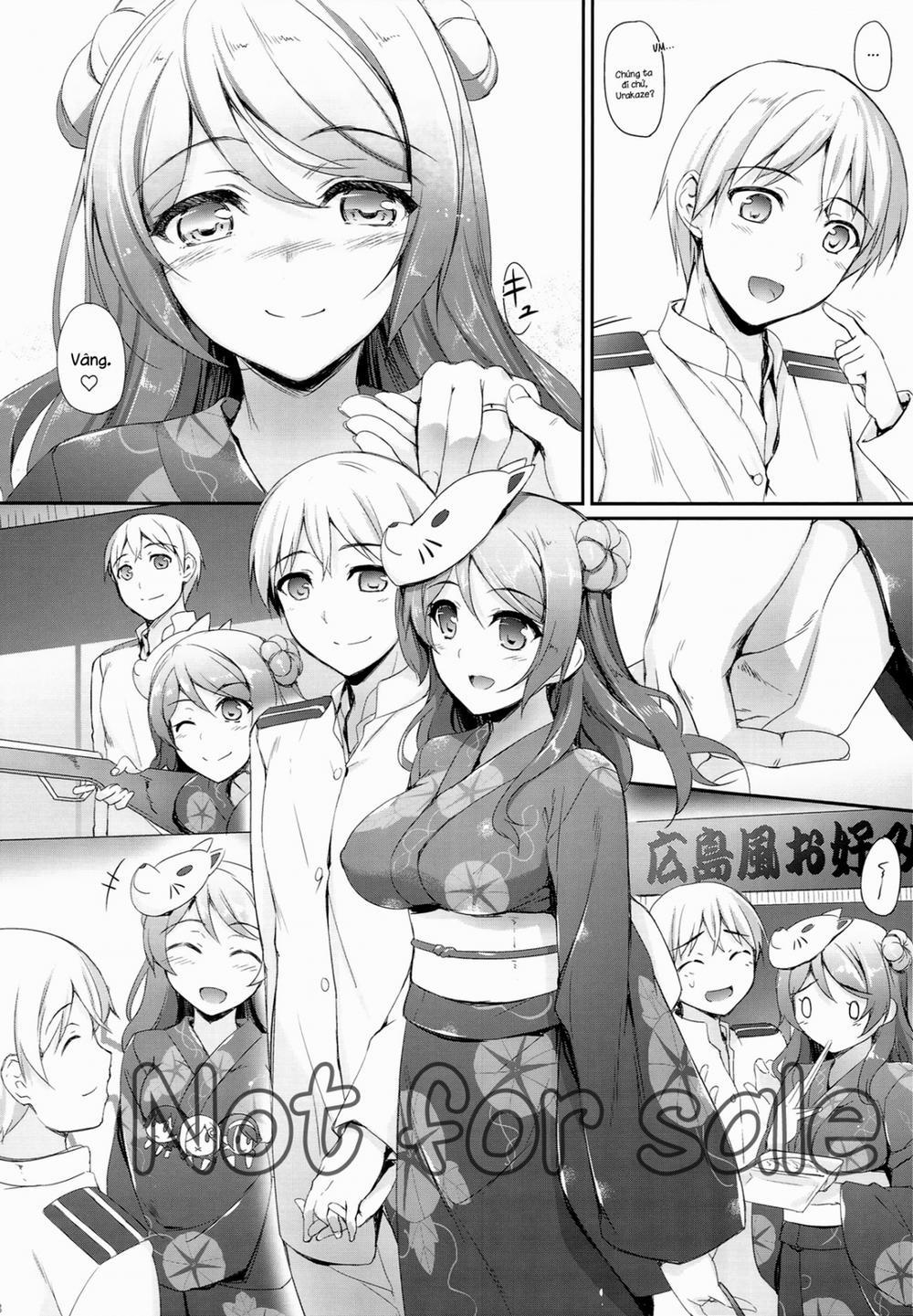 manhwax10.com - Truyện Manhwa Aki To Matsuri To Urakaze To (Kancolle) Chương Oneshot Trang 6