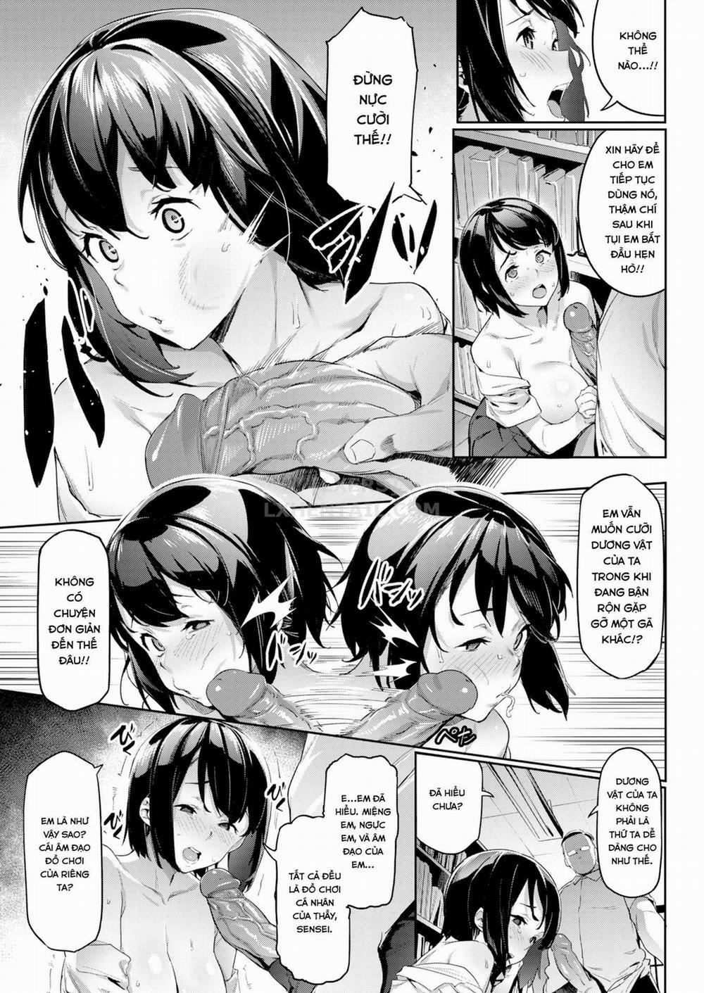 manhwax10.com - Truyện Manhwa Akogare no Senpai - Pussy in library Chương Oneshot Trang 10