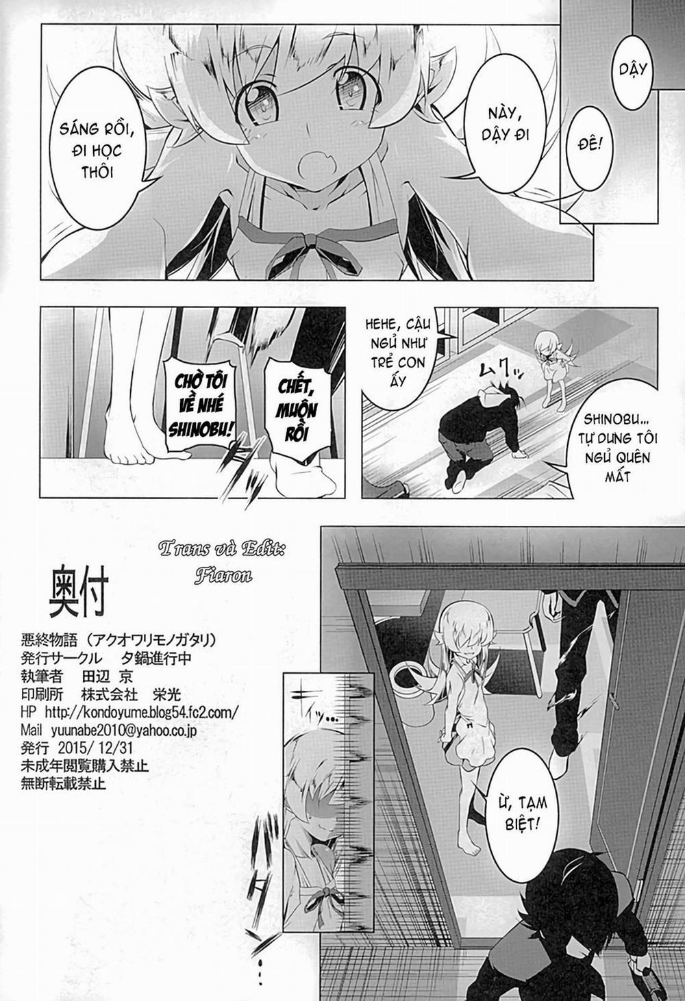 manhwax10.com - Truyện Manhwa Akuowarimonogatari (Bakemonogatari) Chương Oneshot Trang 35