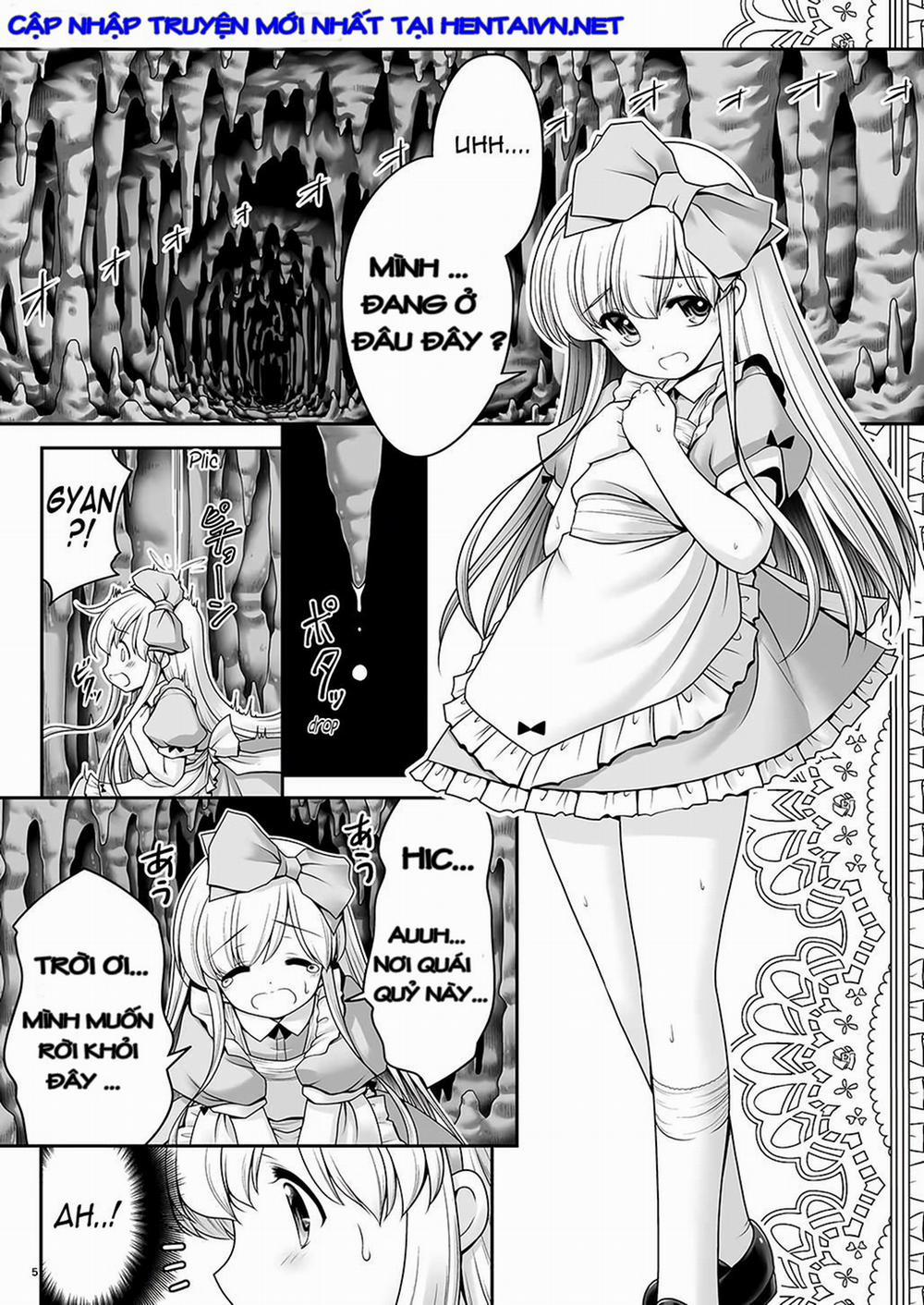 manhwax10.com - Truyện Manhwa Alice To Taieki Mazeau Shokushu Douketsu (Alice In Wonderland) Chương Oneshot Trang 2