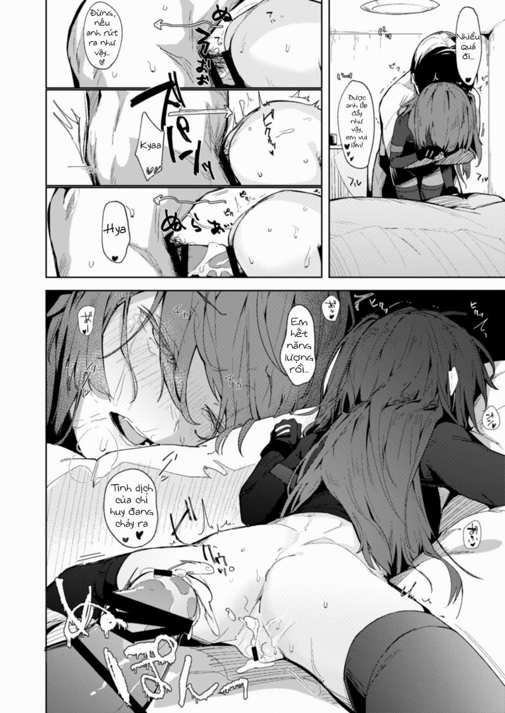 manhwax10.com - Truyện Manhwa Amae Amayakashi Amayakasare (Girls' Frontline) Chương Oneshot Trang 21