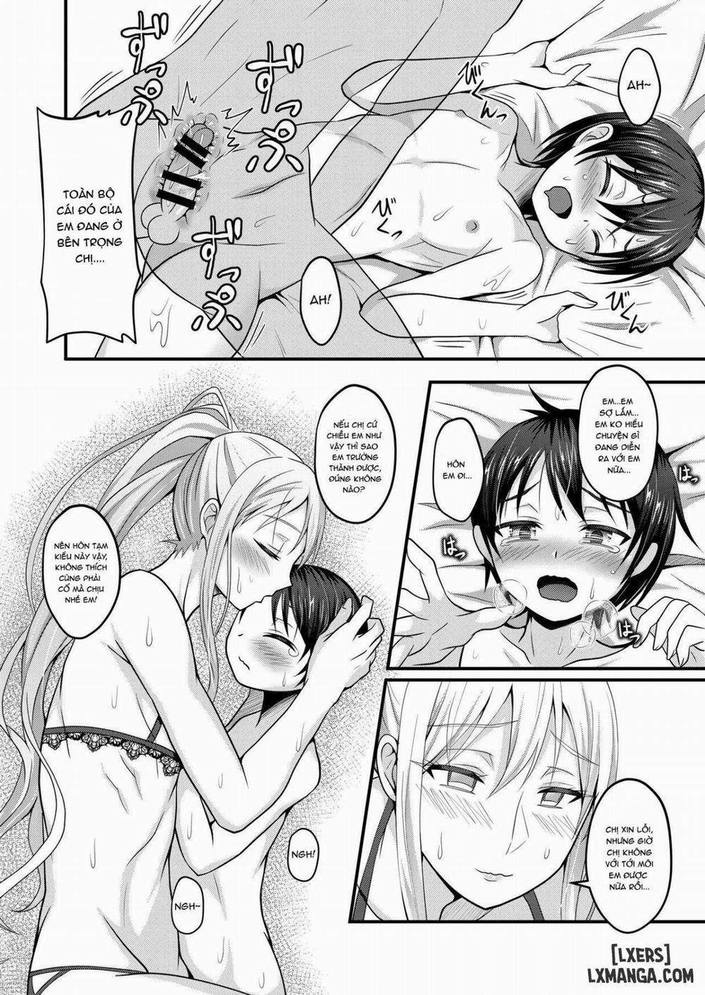 manhwax10.com - Truyện Manhwa Amaetagari na Otouto wa Onee-chan Banare ga Dekinai Chương Oneshot Trang 15