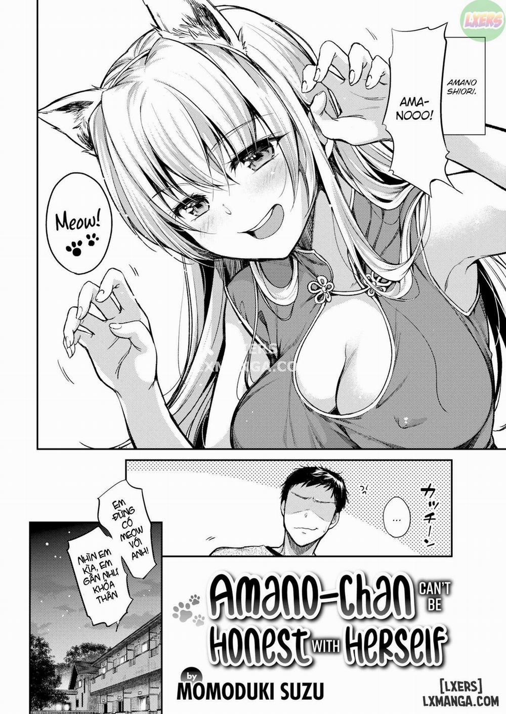 manhwax10.com - Truyện Manhwa Amano-chan Can't Be Honest With Herself Chương Oneshot Trang 2