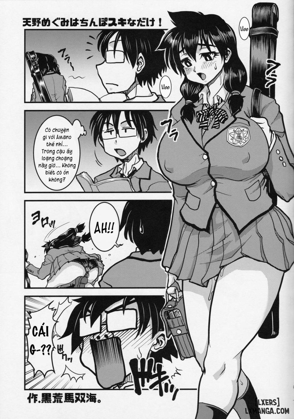 manhwax10.com - Truyện Manhwa Amano Megumi wa Chinpo Suki na dake Chương Oneshot Trang 5