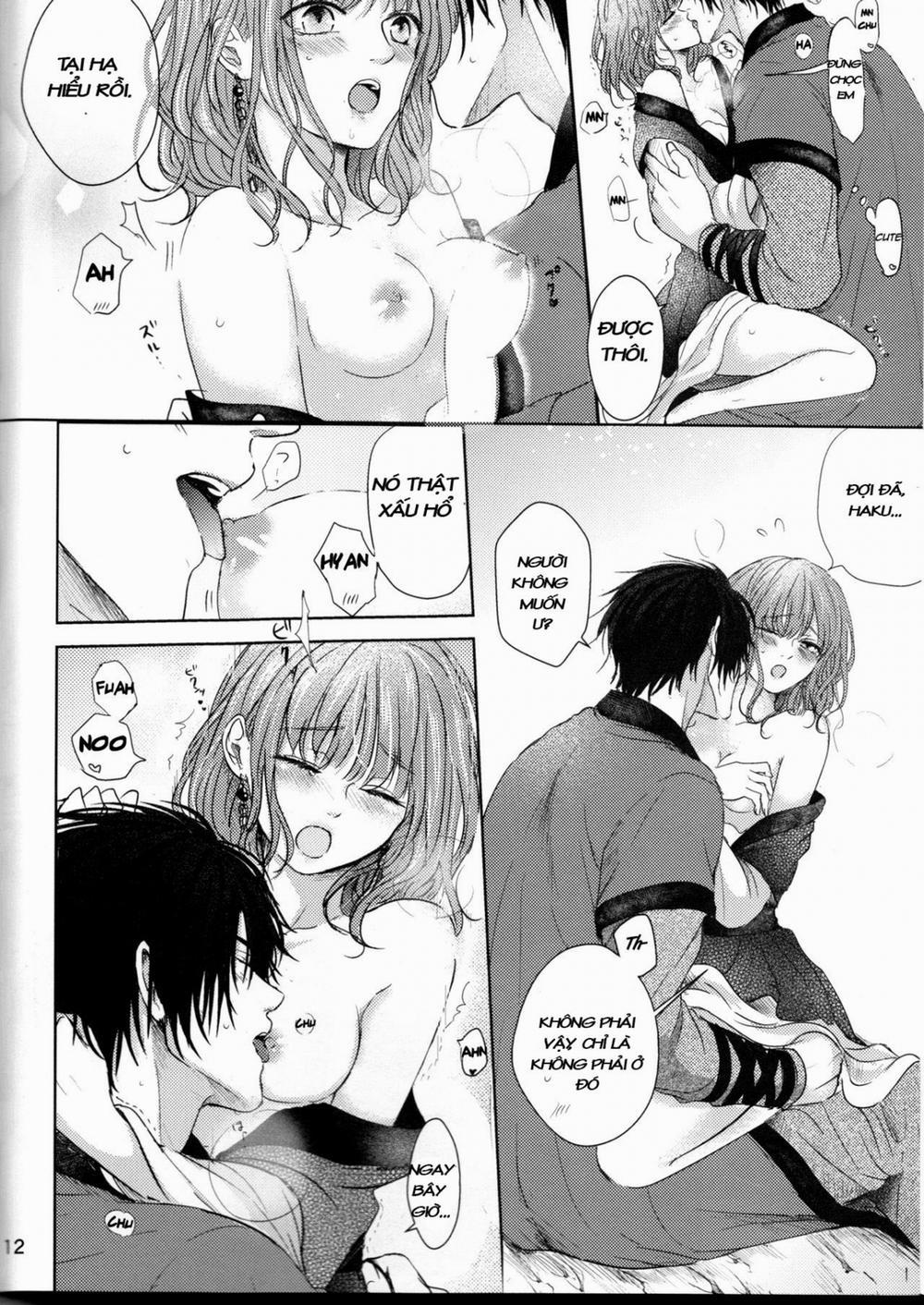 manhwax10.com - Truyện Manhwa Amaoto ni Hibiku (Akatsuki no Yona) Chương Oneshot Trang 12