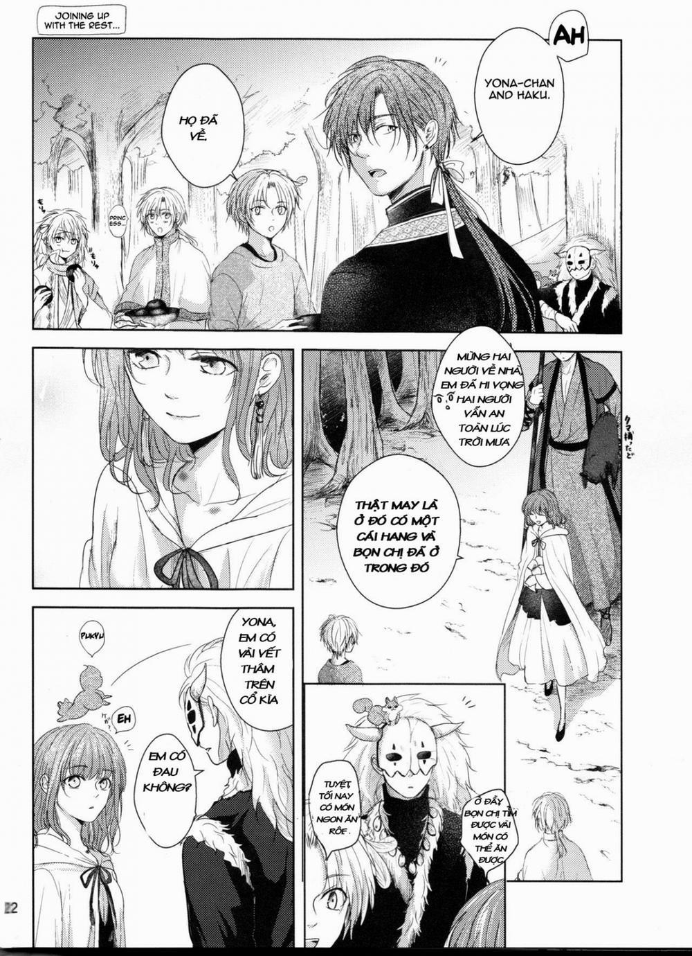 manhwax10.com - Truyện Manhwa Amaoto ni Hibiku (Akatsuki no Yona) Chương Oneshot Trang 22