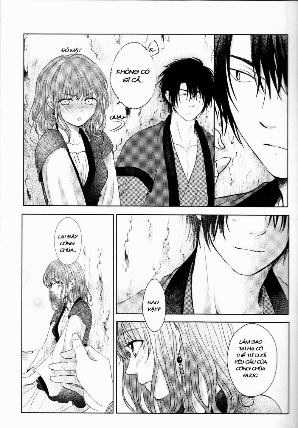 manhwax10.com - Truyện Manhwa Amaoto ni Hibiku (Akatsuki no Yona) Chương Oneshot Trang 5