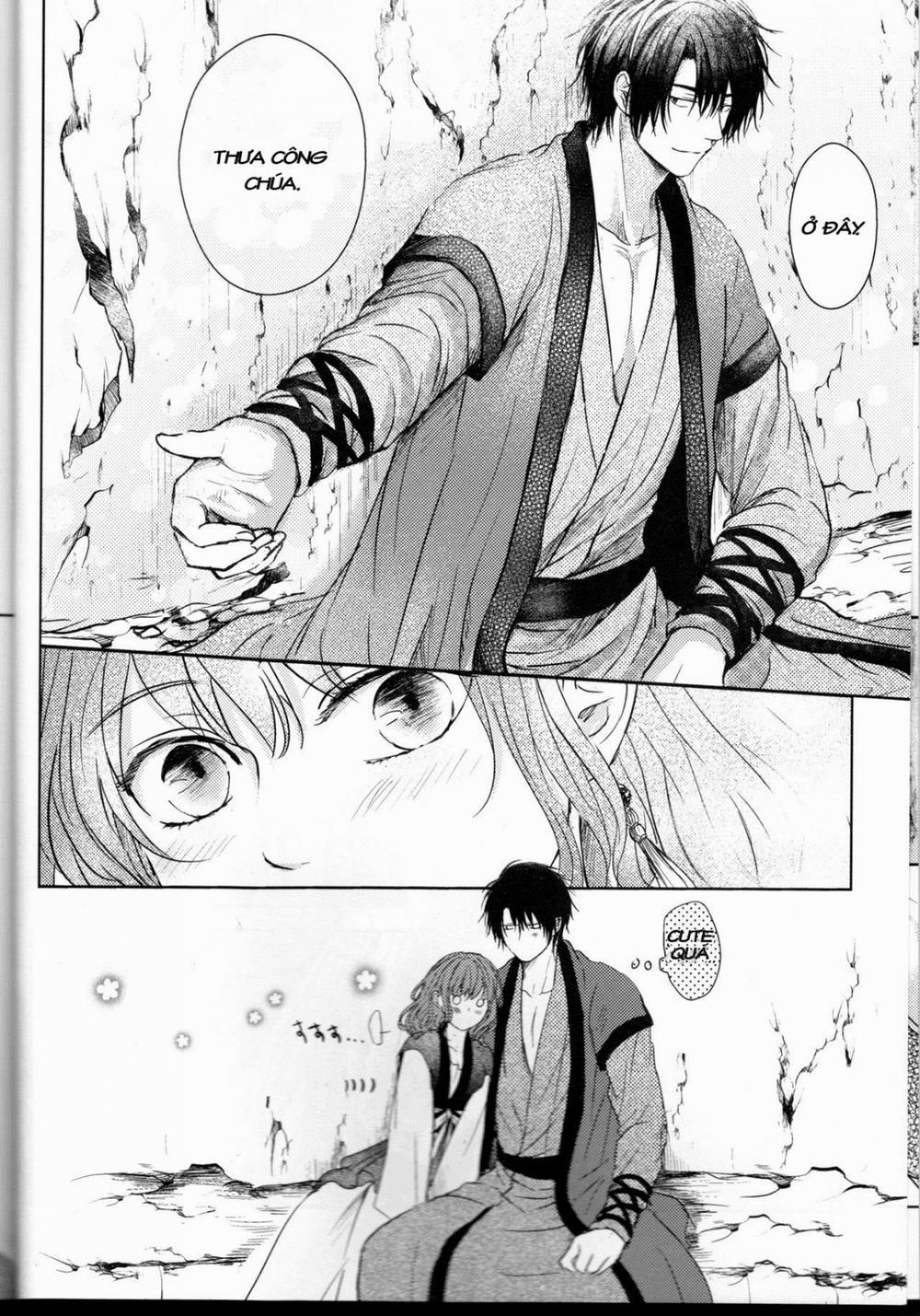 manhwax10.com - Truyện Manhwa Amaoto ni Hibiku (Akatsuki no Yona) Chương Oneshot Trang 6