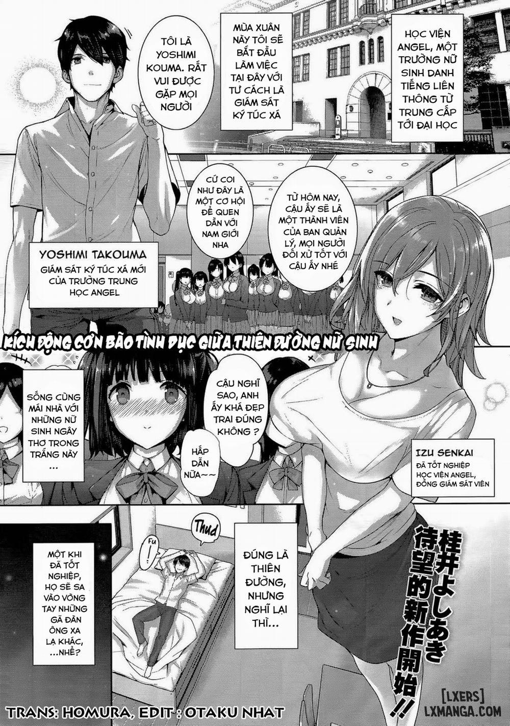 manhwax10.com - Truyện Manhwa Amatsuka Gakuen no Ryoukan Seikatsu Chương 1 Trang 2