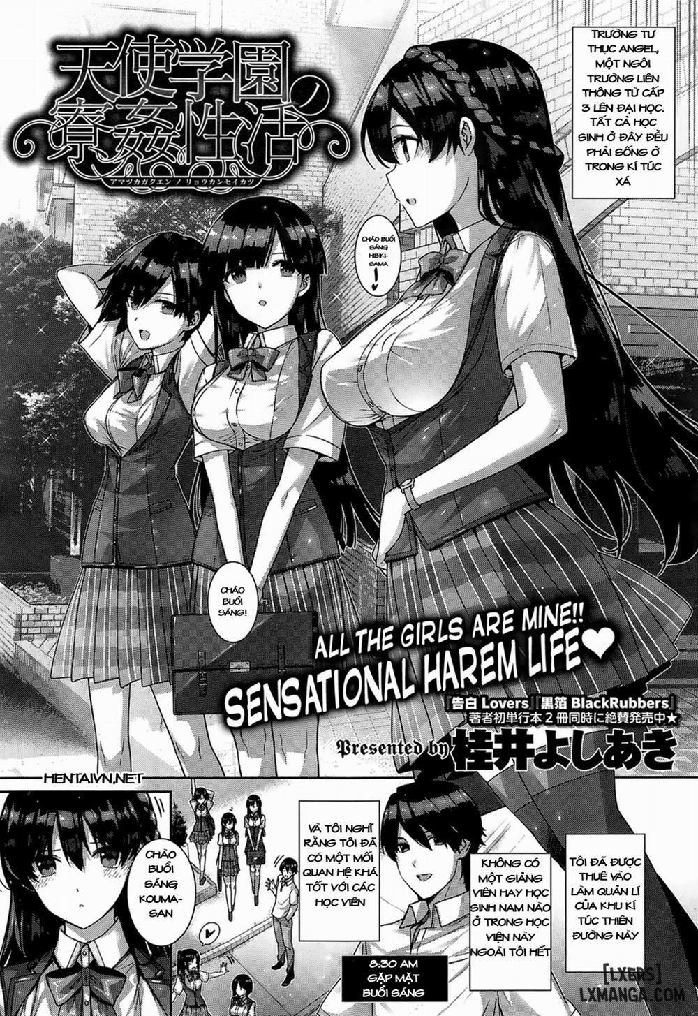 manhwax10.com - Truyện Manhwa Amatsuka Gakuen no Ryoukan Seikatsu Chương 2 Trang 1