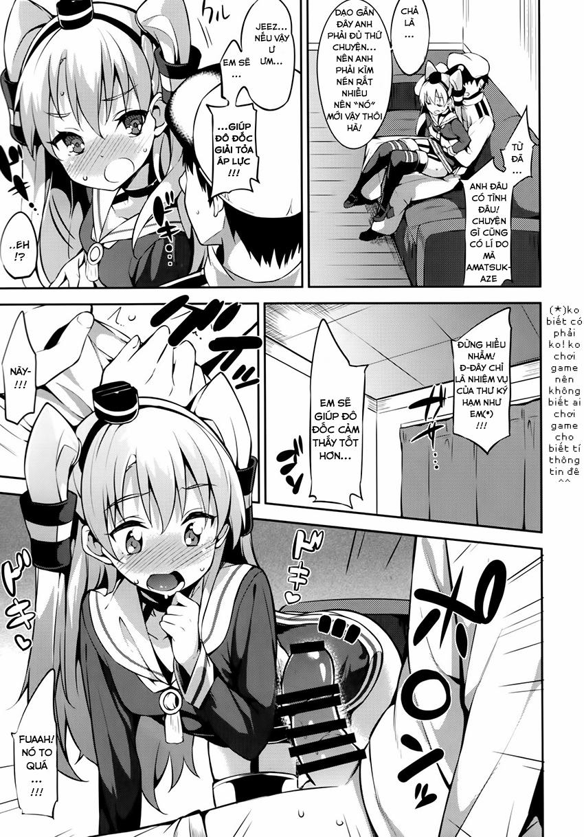 manhwax10.com - Truyện Manhwa Amatsukaze-Chan To (Kancolle) Chương Oneshot Trang 8