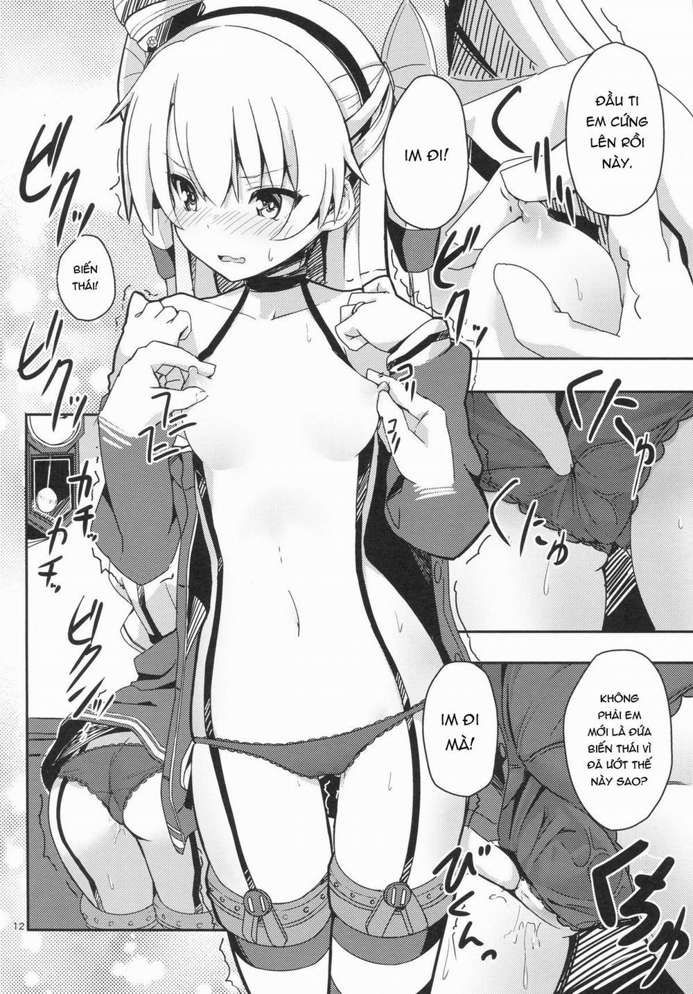 manhwax10.com - Truyện Manhwa Amatsukaze to Tetsuya de H shinagara Houkokusho (Kantai Collection) Chương Oneshot Trang 12