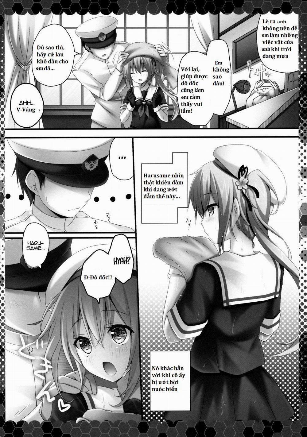 manhwax10.com - Truyện Manhwa Ame mo Shitataru Ii Harusame (Kantai Collection) Chương Oneshot Trang 7