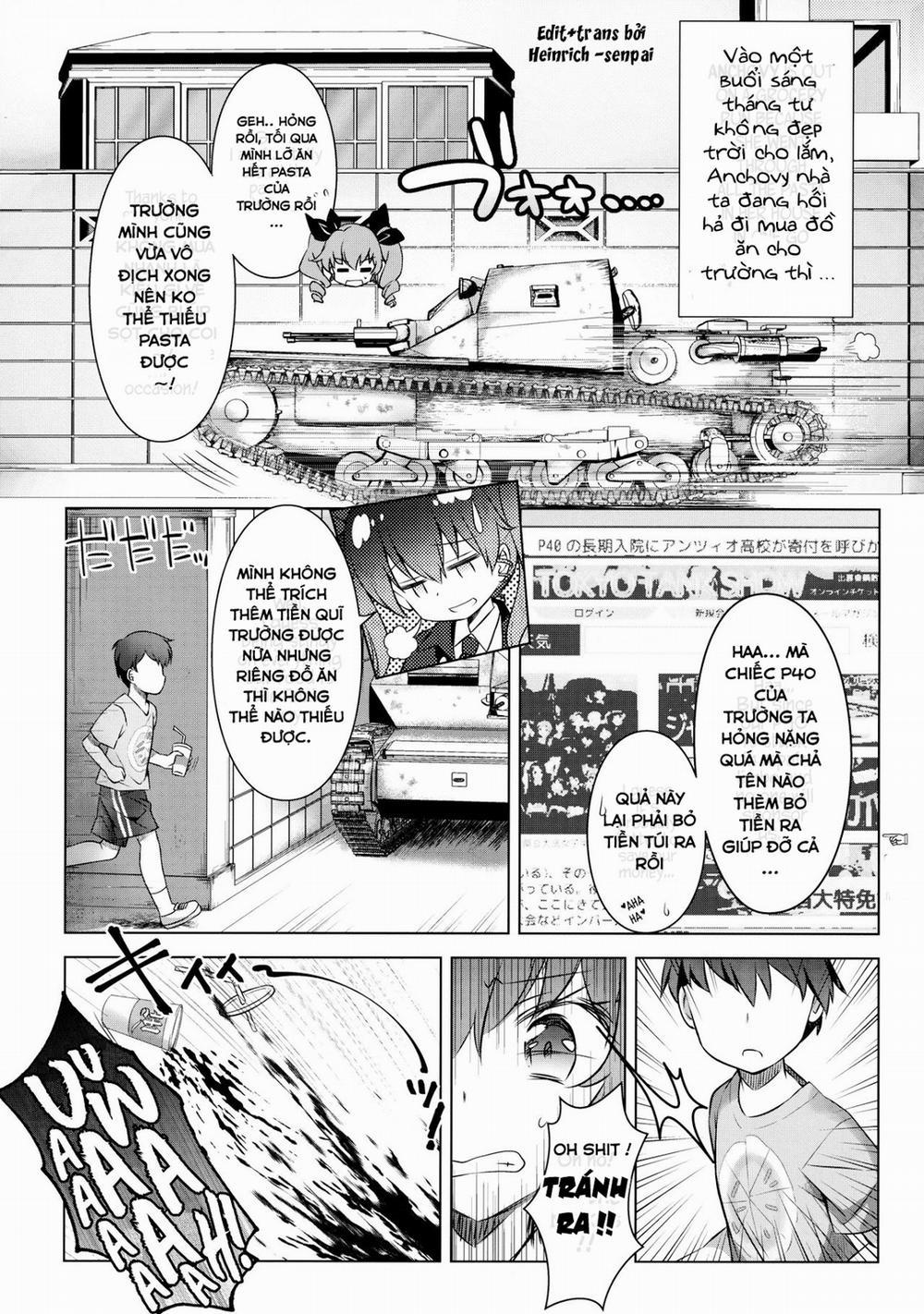 manhwax10.com - Truyện Manhwa Anchovy Panic! (Girls Und Panzer) Chương Oneshot Trang 2