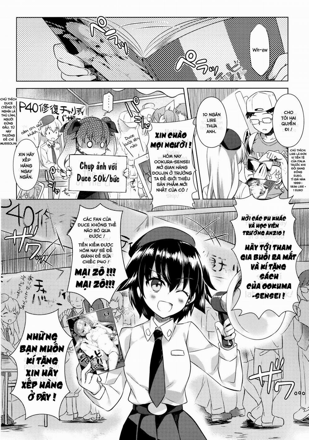 manhwax10.com - Truyện Manhwa Anchovy Panic! (Girls Und Panzer) Chương Oneshot Trang 19