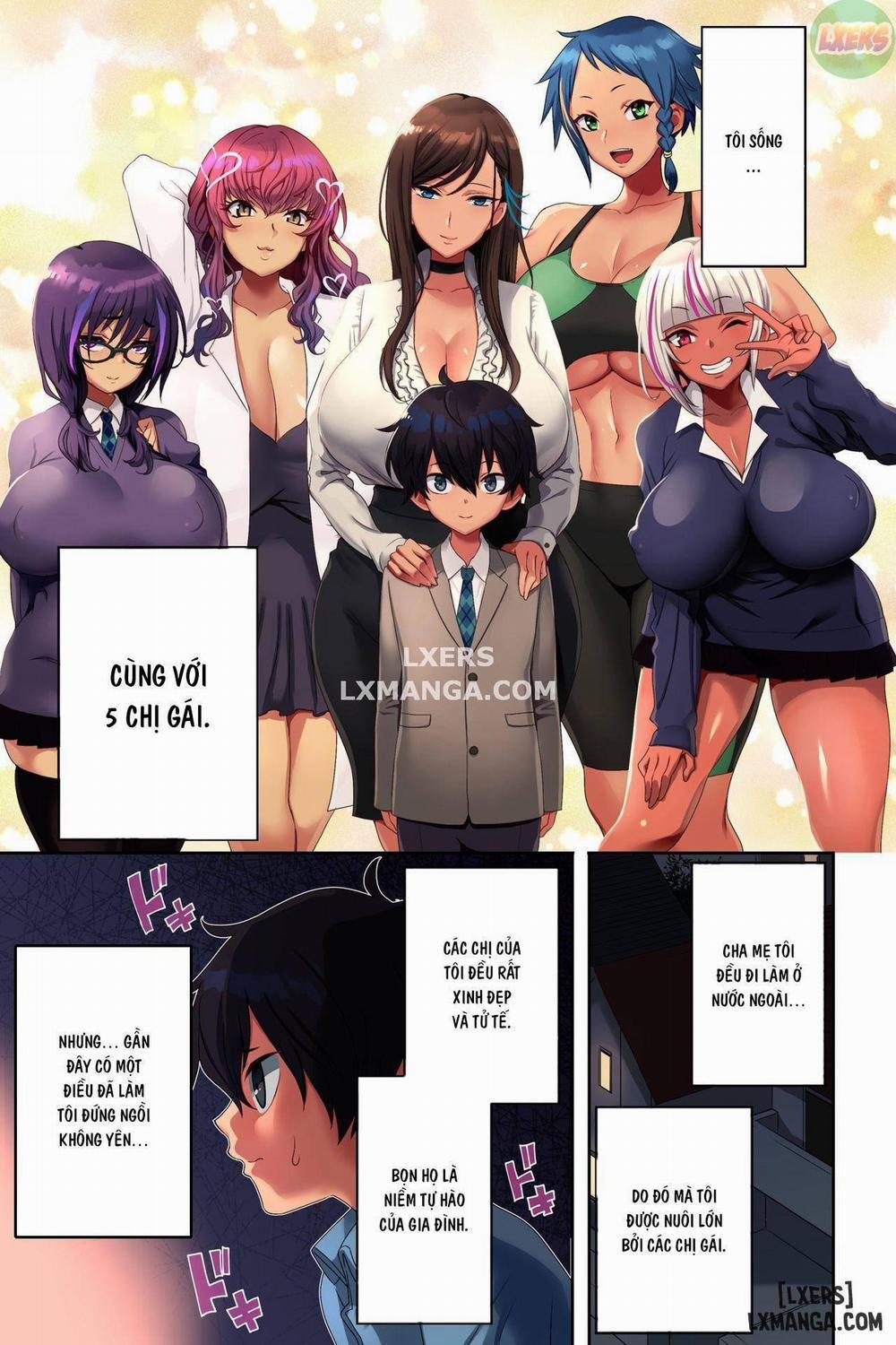 manhwax10.com - Truyện Manhwa Ane Bitch Harem Chương Oneshot Trang 2