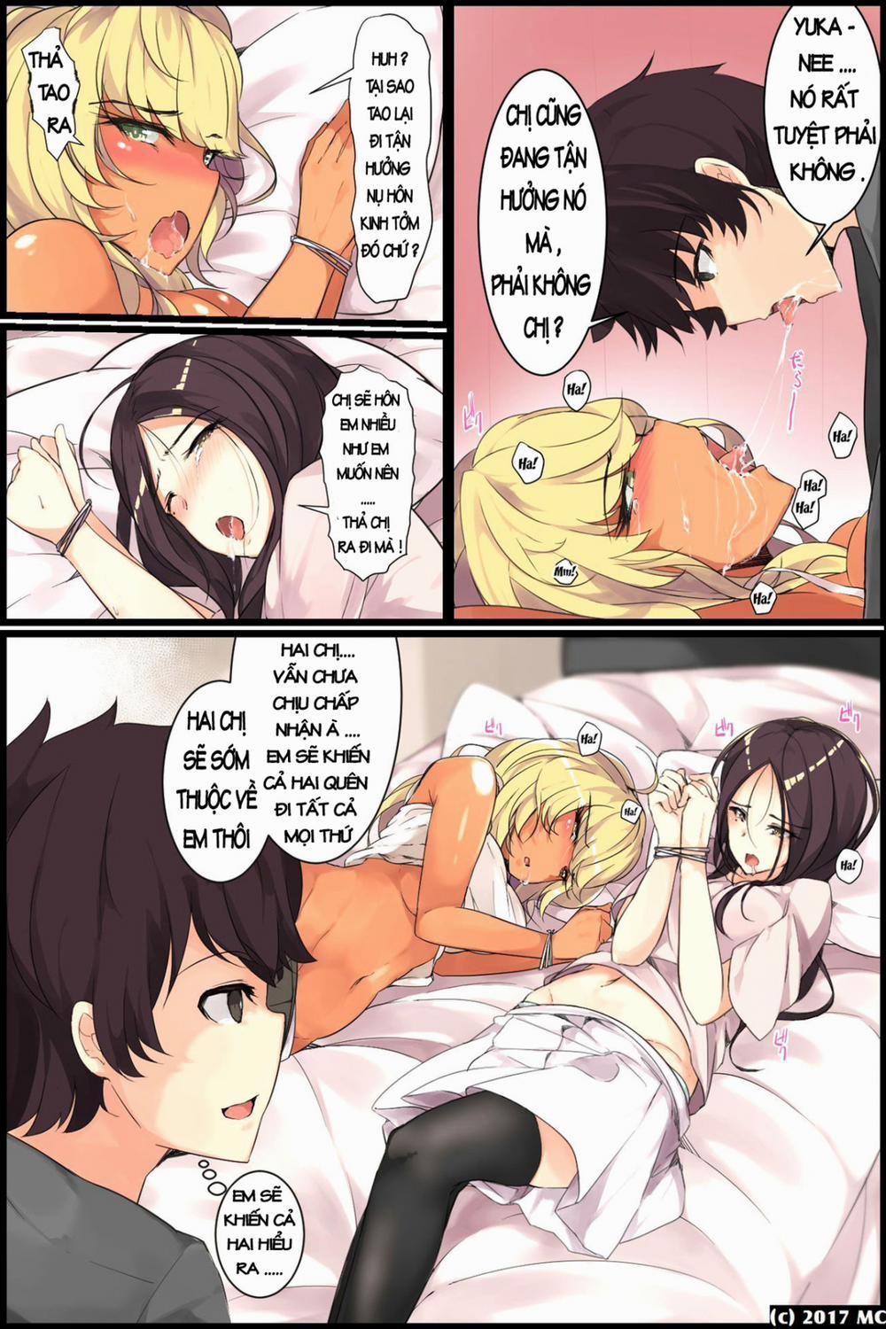 manhwax10.com - Truyện Manhwa Aneochi 3-nin no Ane o Choukyou Shita Kiroku Chương T ng h p 2 part Trang 12