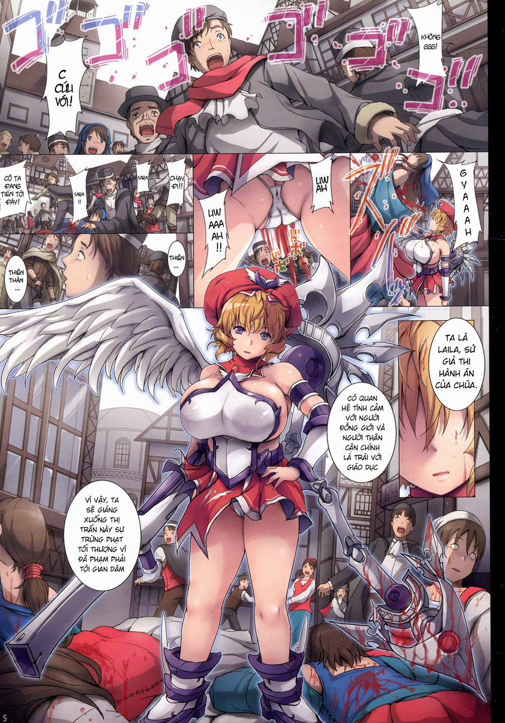 manhwax10.com - Truyện Manhwa ANGEL DUST. (Queen's Blade) Chương 1 Trang 5