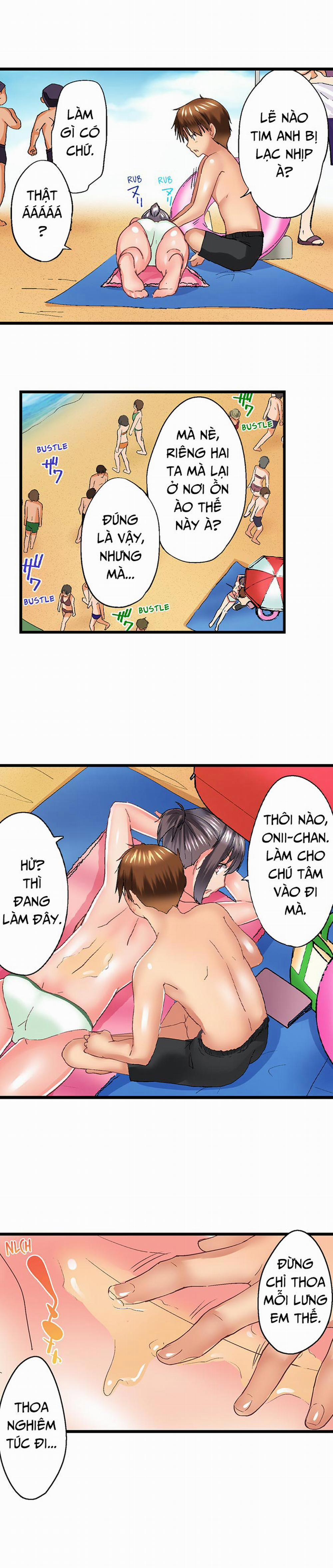 manhwax10.com - Truyện Manhwa Anh trai và hai cô em dâm dãng Chương 55 56 Trang 12