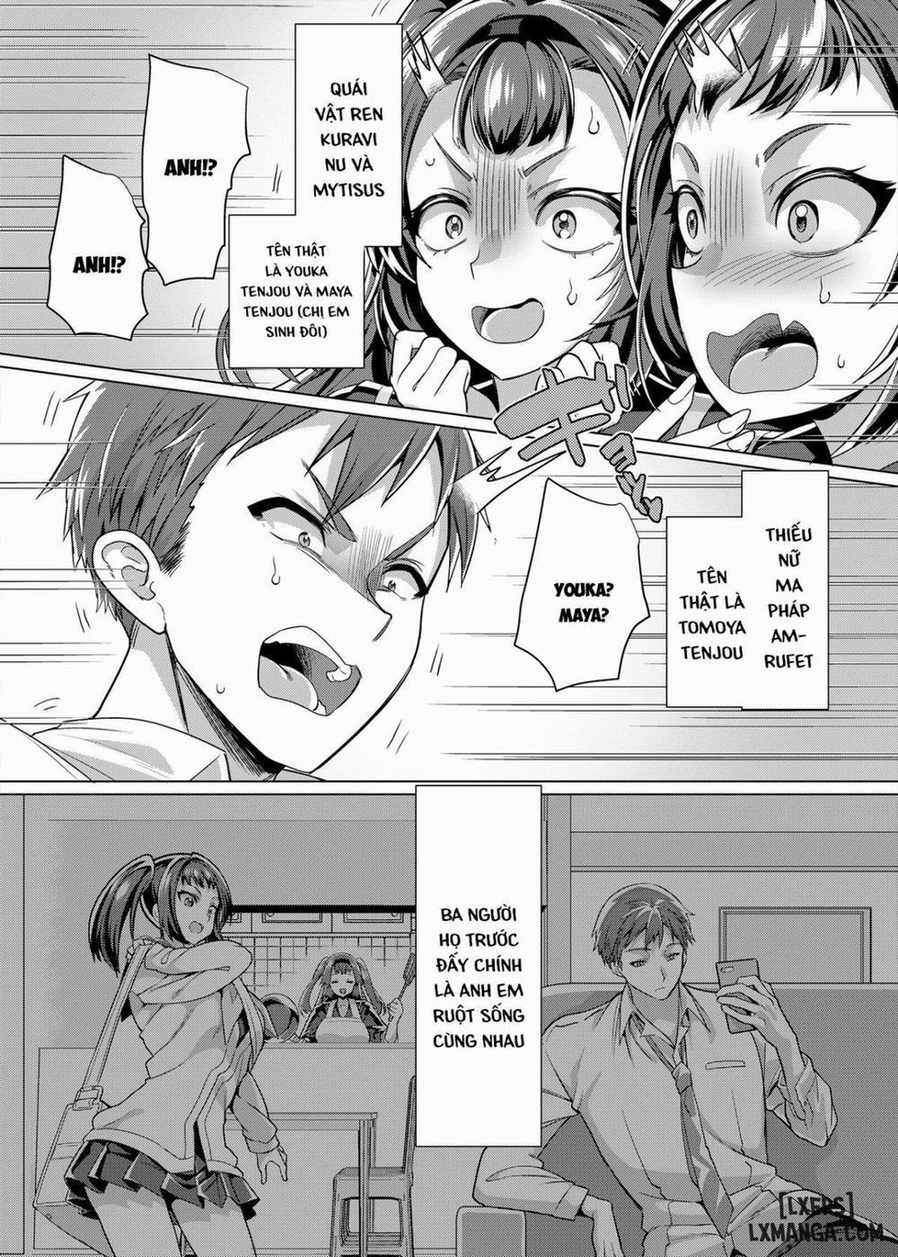 manhwax10.com - Truyện Manhwa Ani (Mahou Shoujo) vs Imouto Chương Oneshot Trang 5