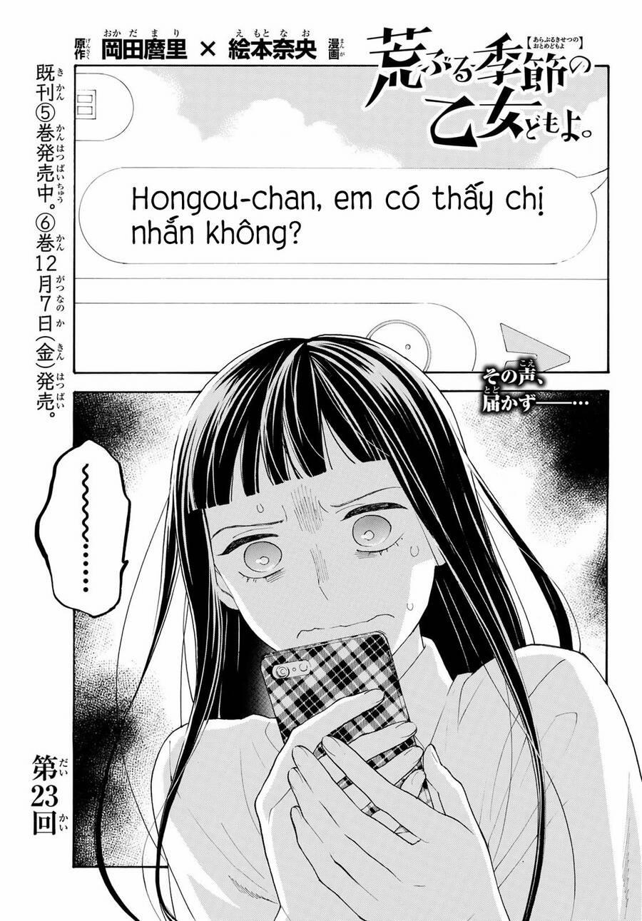 manhwax10.com - Truyện Manhwa Araburu Kisetsu No Otomedomo Yo. Chương 23 Trang 2