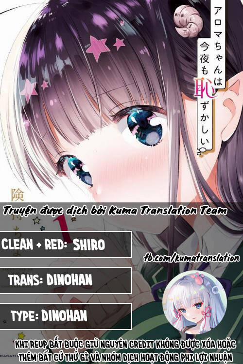 manhwax10.com - Truyện Manhwa Aroma-Chan Wa Konya Mo Hazukashii Chương 10 Trang 1