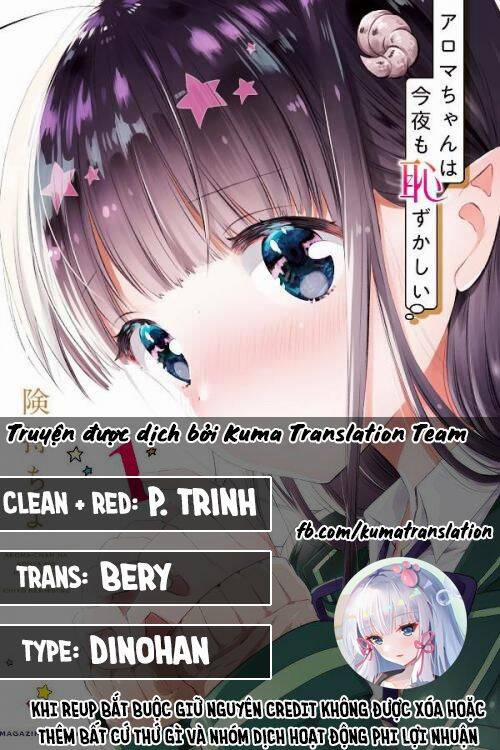 manhwax10.com - Truyện Manhwa Aroma-Chan Wa Konya Mo Hazukashii Chương 11 Trang 1