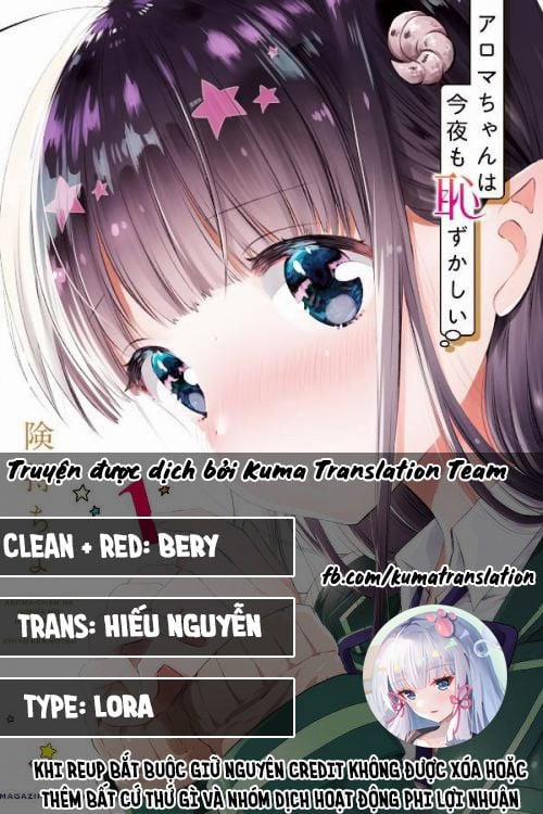 manhwax10.com - Truyện Manhwa Aroma-Chan Wa Konya Mo Hazukashii Chương 15 Trang 1