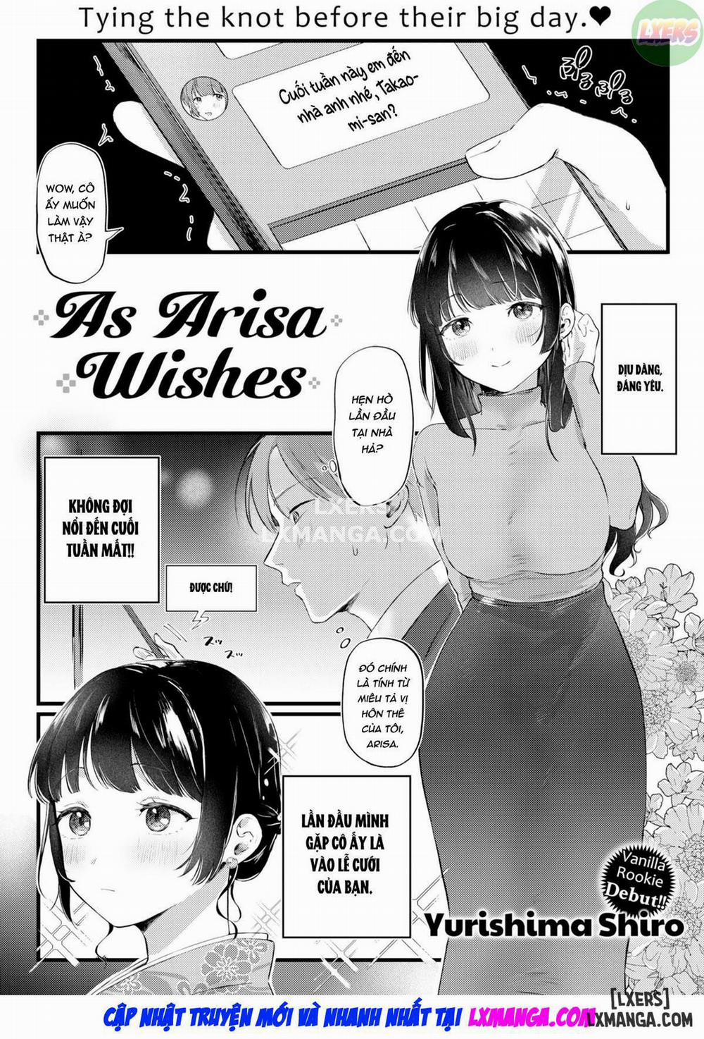 manhwax10.com - Truyện Manhwa As Arisa Wishes Chương Oneshot Trang 4