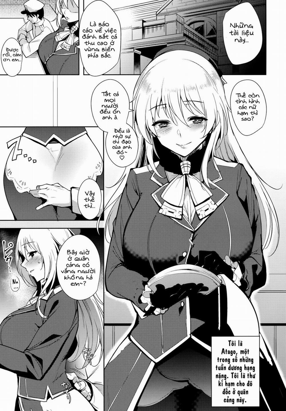 manhwax10.com - Truyện Manhwa Atago at Work (Kantai Collection) Chương Oneshot Trang 4