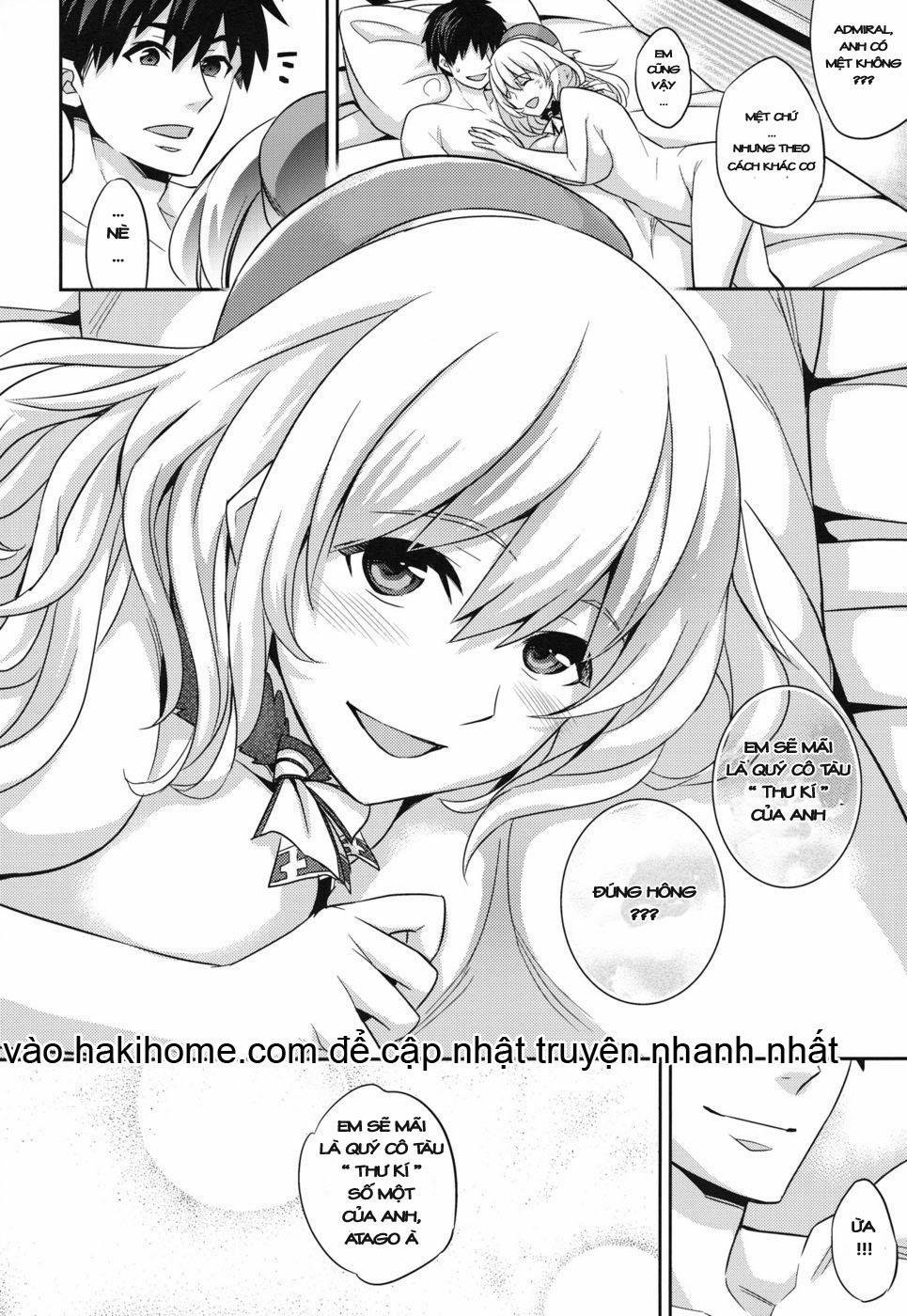 manhwax10.com - Truyện Manhwa Atago Batsuyou (Kancolle) Chương Oneshot Trang 25