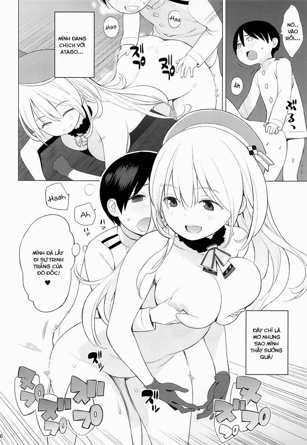 manhwax10.com - Truyện Manhwa Atago to Chiisana Teitoku-san (Kantai Collection) Chương Oneshot Trang 13