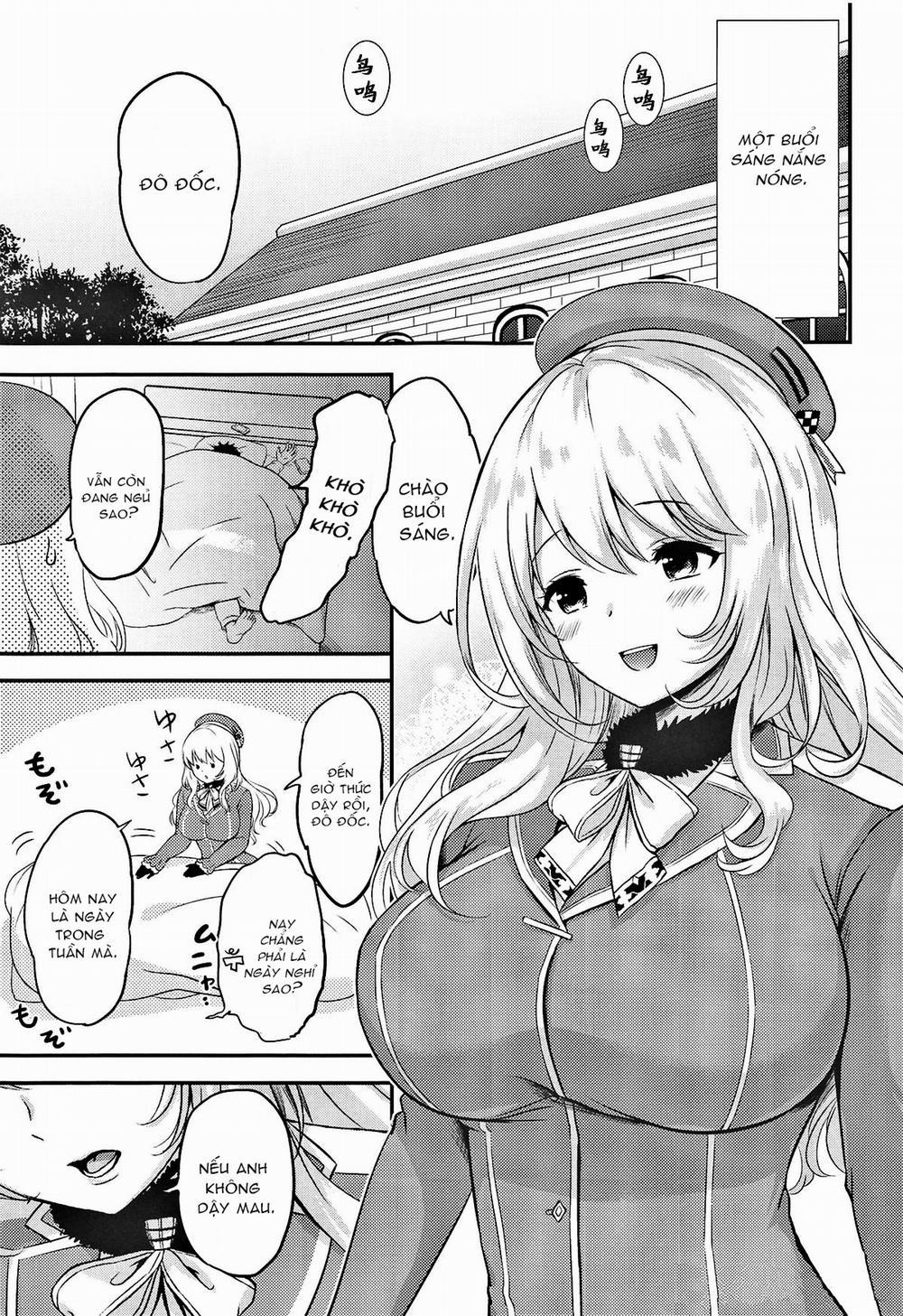 manhwax10.com - Truyện Manhwa Atago to Mezamashi Ecchi (Kantai Collection -KanColle-) Chương Oneshot Trang 6